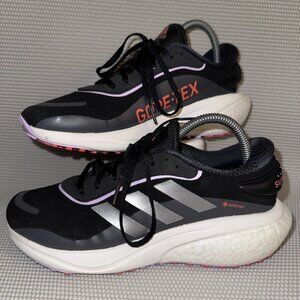 Adidas Supernova Gore-Tex GTX Black White Running Outdoor Shoes Women’s Size 8